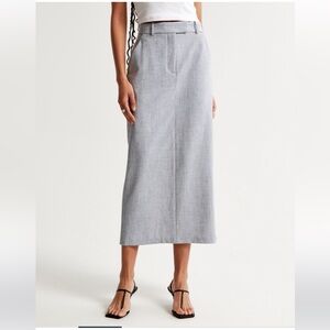 Abercrombie tailored maxi skirt